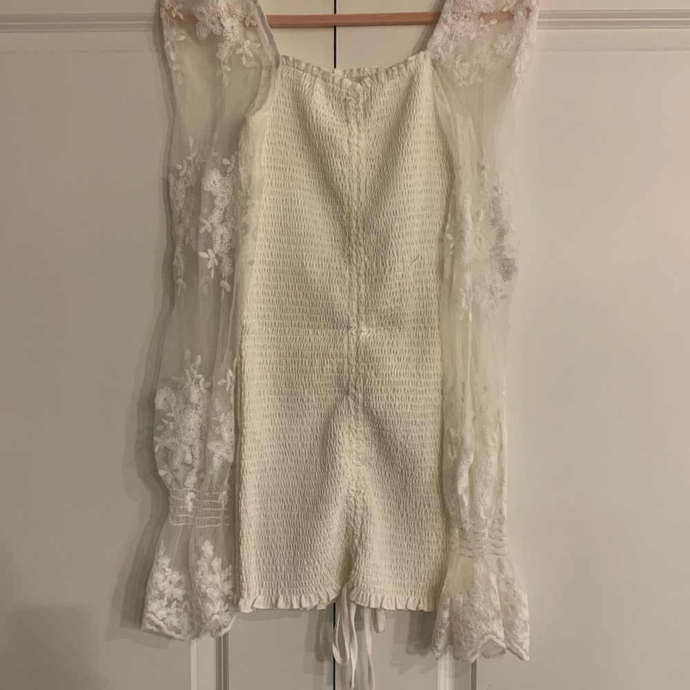 White Bodycon Dress- flattering